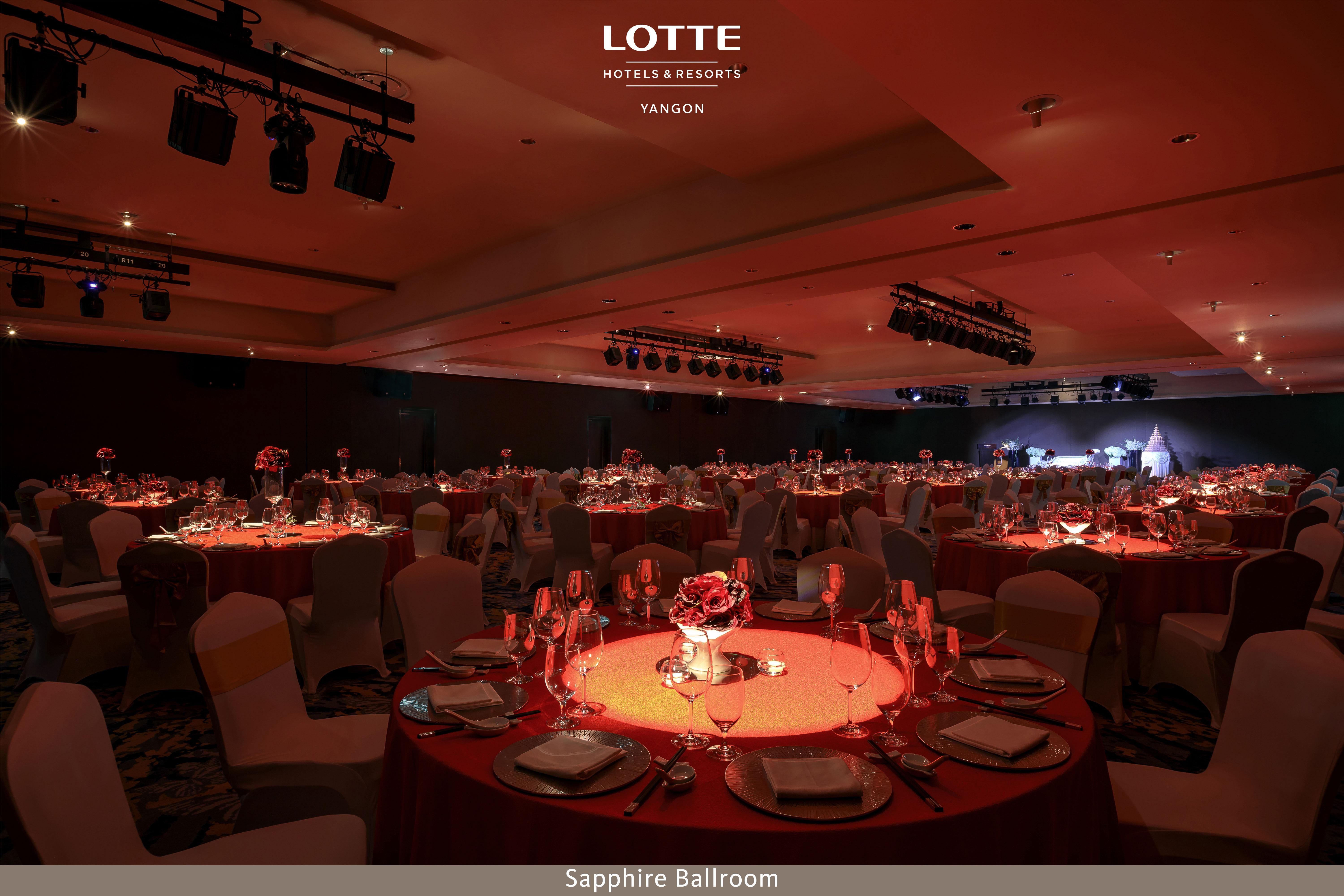 Lotte Hotel Yangón Exterior foto