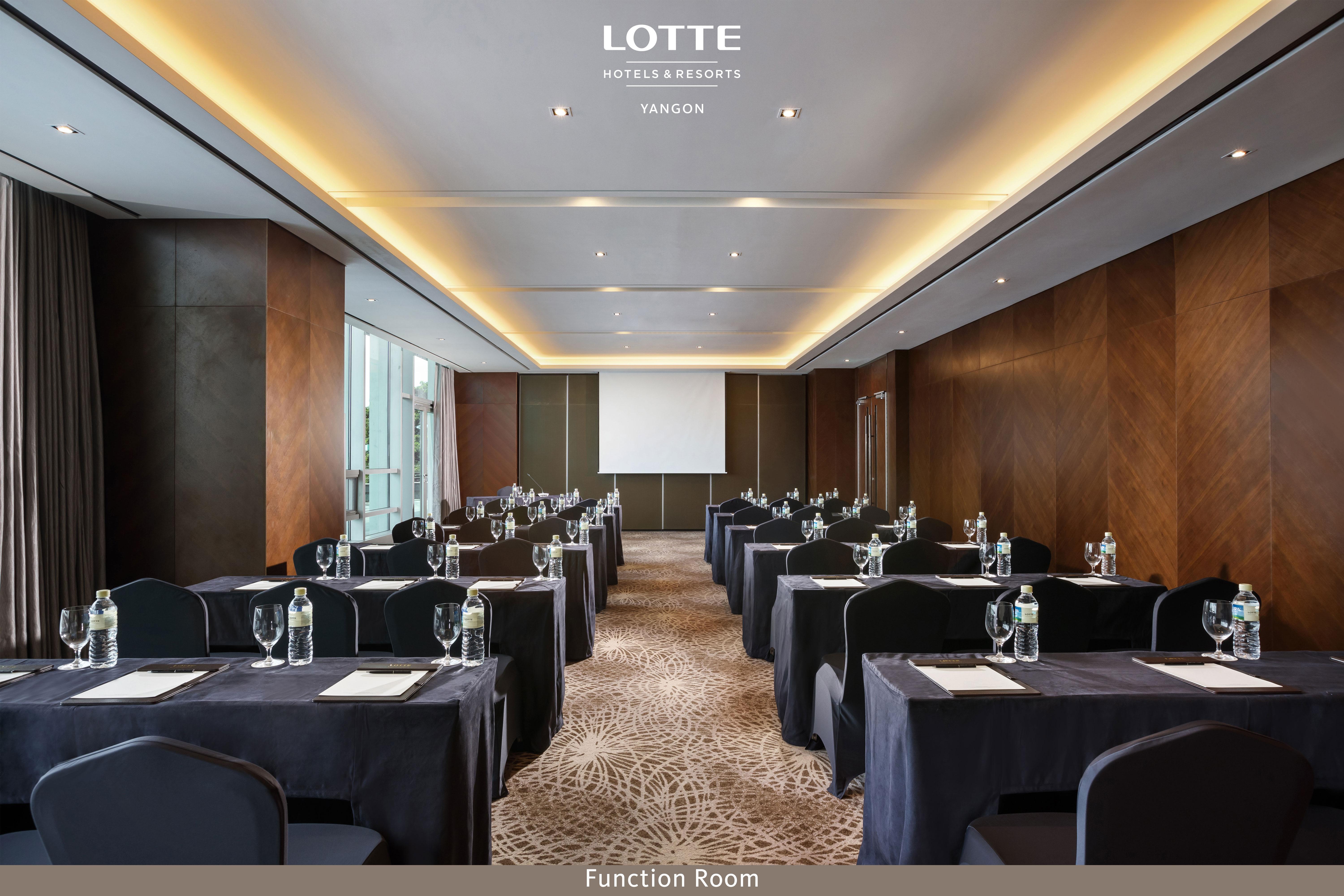 Lotte Hotel Yangón Exterior foto